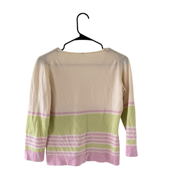 Loro Piana Women’s Cashmere Striped Sweater - Picture 6 of 9